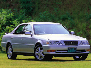 1999 Toyota Cresta V (X100) Рестайлинг, белый, 950000 рублей, вид 1