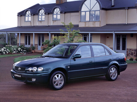 2000 Toyota Corolla VIII (E110) Рестайлинг, серый, 485000 рублей - вид 1