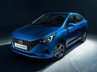 2020 Hyundai Solaris II Рестайлинг, серый, 1480000 рублей, вид 1