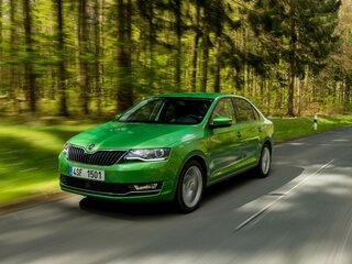 2017 Skoda Rapid I Рестайлинг, белый, 930000 рублей, вид 1