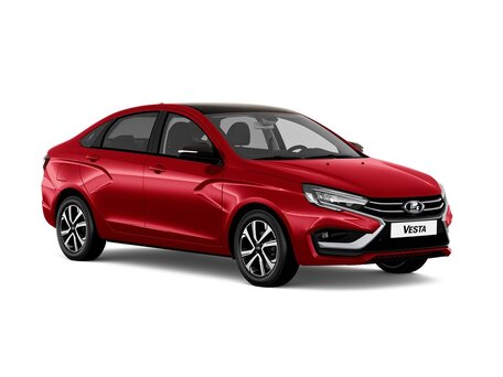 2026 Lada (ВАЗ) Vesta I Рестайлинг (NG), красный, 1704000 рублей
