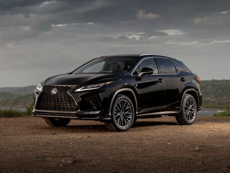 2019 Lexus RX 350 IV Рестайлинг, чёрный, 6500000 рублей