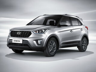 2021 Hyundai Creta I Рестайлинг, серебристый, 2400000 рублей, вид 1