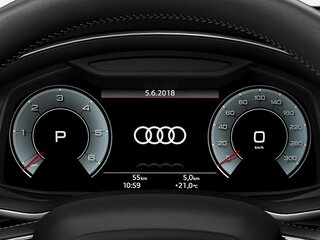 Audi virtual cockpit plus