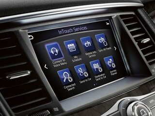 IT система INFINITI InTouch + навигационная система c SD картой + Информация о ситуации на дорогах RDS