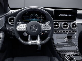 Руль AMG Performance с отделкой DINAMICA/карбон