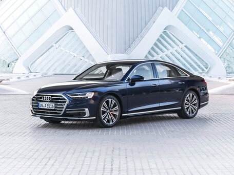 2018 Audi A8 55 TFSI IV (D5), чёрный