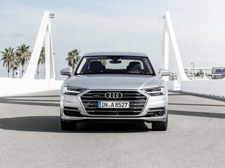 2021 Audi A8 Long 60 TFSI IV (D5), чёрный, 15500000 рублей, вид 3