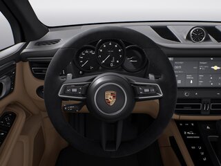 Многофункциональное спортивное рулевое колесо GT с подогревом и с отделкой материалом Race-Tex