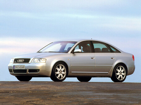 2002 Audi A6 II (C5) Рестайлинг, серебристый