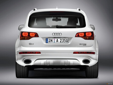 2009 Audi Q7 I (4L), чёрный, 1600000 рублей - вид 3