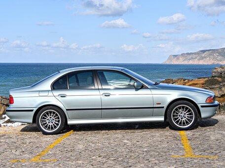 1996 BMW 5 серии 520i IV (E39), синий, 500000 рублей - вид 1