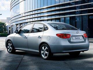 2007 Hyundai Elantra IV (HD), пурпурный, 440000 рублей, вид 4