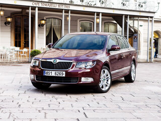 2010 Skoda Superb II, чёрный, 1050000 рублей, вид 1