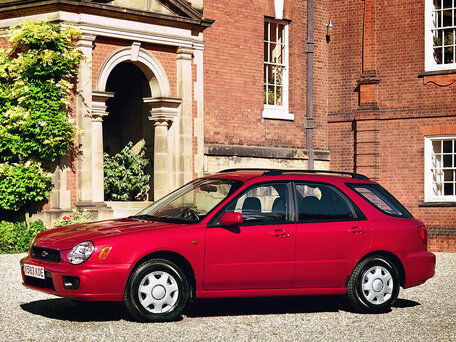 2001 Subaru Impreza II, синий, 485000 рублей - вид 1