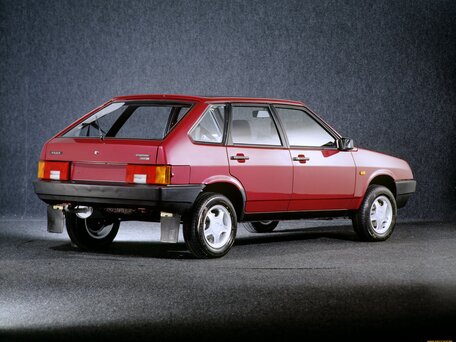 1997 Lada (ВАЗ) 2109, белый - вид 3