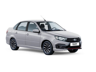2026 Lada (ВАЗ) Granta Sportline I Рестайлинг, серебристый, 1384000 рублей, вид 2