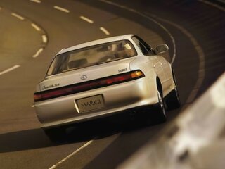 1996 Toyota Mark II VII (X90), серый, 450000 рублей, вид 4