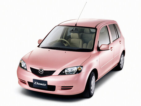 2004 Mazda Demio II (DY), чёрный, 355000 рублей - вид 3