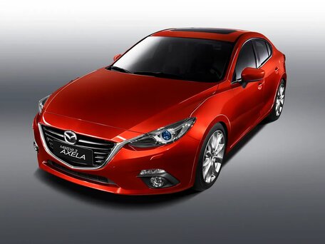 2016 Mazda Axela III, красный, 1380000 рублей - вид 3