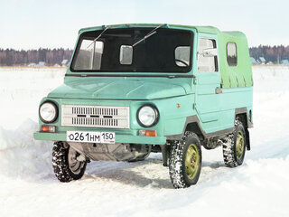 1987 ЛуАЗ 969М, голубой, 250000 рублей, вид 4