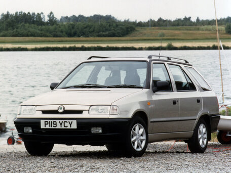 1996 Skoda Felicia I, синий, 30000 рублей