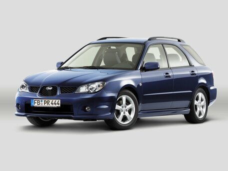 2005 Subaru Impreza II Рестайлинг 2, серый, 550000 рублей - вид 1