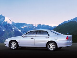1996 Mitsubishi Diamante II, серый, 140000 рублей, вид 4
