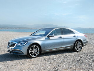 2019 Mercedes-Benz S-Класс 450 VI (W222, C217) Рестайлинг, белый, 8000000 рублей, вид 1