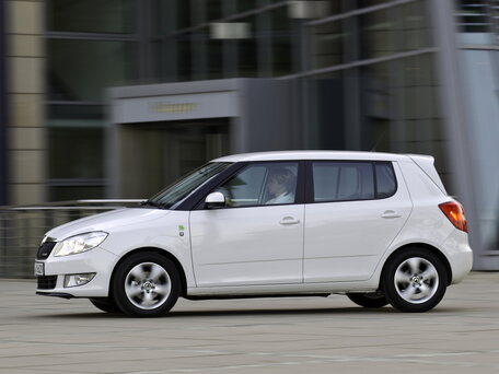 2011 Skoda Fabia II Рестайлинг, серый - вид 1