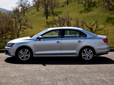 2015 Volkswagen Jetta GLI VI Рестайлинг, чёрный - вид 1