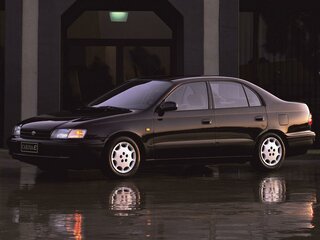 1997 Toyota Carina E, пурпурный, 245000 рублей, вид 1
