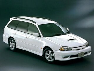 2000 Toyota Caldina II Рестайлинг, белый, 640000 рублей, вид 1