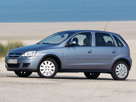 2004 Opel Corsa C Рестайлинг, серый, 350000 рублей - вид 2