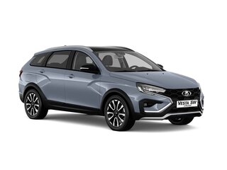 2026 Lada (ВАЗ) Vesta SW Cross I Рестайлинг (NG), серый, 1958000 рублей, вид 2