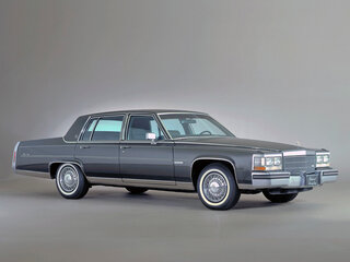 1985 Cadillac Fleetwood Brougham II Рестайлинг, чёрный, 4500000 рублей, вид 1