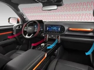 Климат - контроль, двухзонный