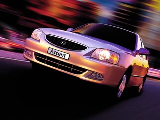 2006 Hyundai Accent ТагАЗ II, бежевый, 95000 рублей, вид 3