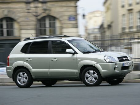 2007 Hyundai Tucson I, зелёный, 1035000 рублей - вид 2