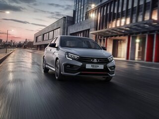 2026 Lada (ВАЗ) Vesta Sport I Рестайлинг (NG), чёрный, 2367000 рублей, вид 2