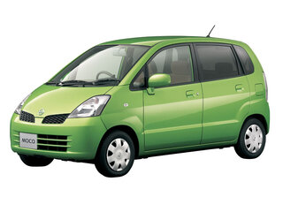2002 Nissan Moco I, зелёный, 310000 рублей, вид 1
