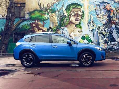 2016 Subaru XV I Рестайлинг, серый - вид 1