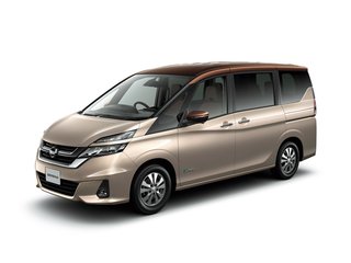 2017 Nissan Serena S-Hybrid V (C27), коричневый, 1450000 рублей, вид 1