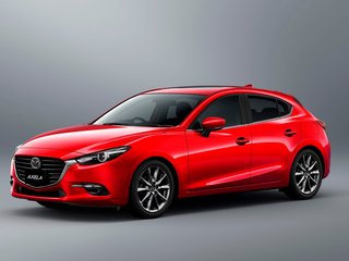 2017 Mazda Axela III Рестайлинг, красный, 1650000 рублей, вид 1