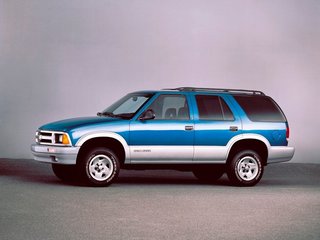 1997 Chevrolet Blazer II, зелёный, 480000 рублей, вид 1