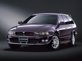 1998 Mitsubishi Legnum, синий, 550000 рублей, вид 1