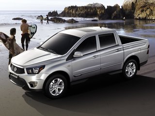 2014 SsangYong Actyon Sports II, серый, 990000 рублей, вид 1
