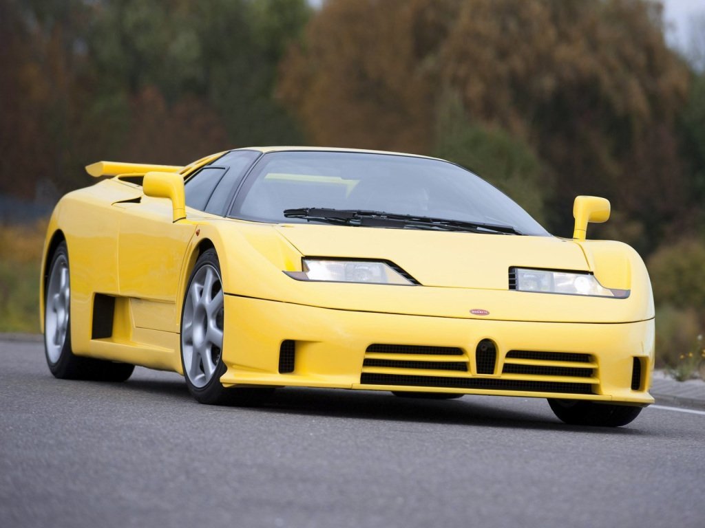 Bugatti EB 110 Основной вид