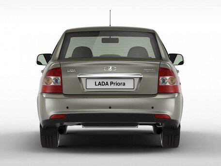 2013 Lada (ВАЗ) Priora I Рестайлинг, красный, 290000 рублей - вид 3