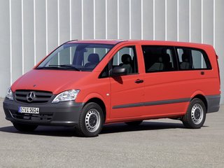 2010 Mercedes-Benz Vito 115 CDI L3 II (W639) Рестайлинг, серебристый, 1980000 рублей, вид 1